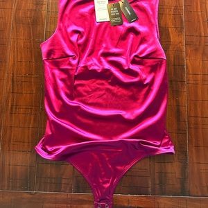 Express Pink Body Contour Bodysuit